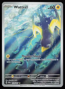 Wattrel 178/167 SV06: Twilight Masquerade Pokemon Card - Image 1