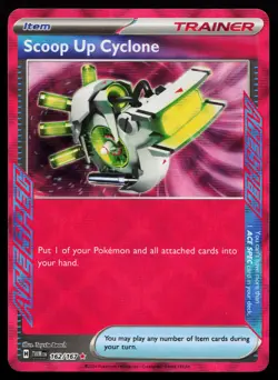 Scoop Up Cyclone 162/167 SV06: Twilight Masquerade Pokemon Card - Image 1