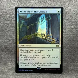 Authority of the Consuls (Foil) - Kaladesh (KLD) #5 LP - MTG Magic the Gathering - Image 1