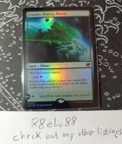 MTG 1x Evendo Waking Haven NM * FOIL * 0253 EOE Edge of Eternities Eng - Image 1