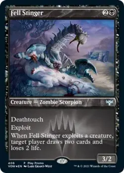 Fell Stinger -Foil Medium Play MTG Promos: Play - Image 1