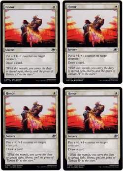 MTG Edge of Eternities Honor x 4 (Uncommon) - Image 1