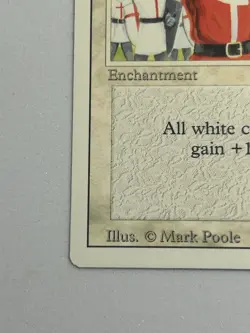 Crusade 3rd Edition Magic mtg Light Play, English x1 - Image 4