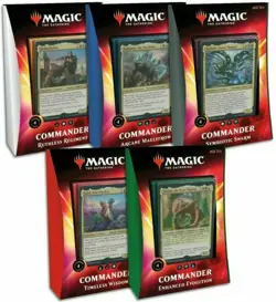 Ikoria Commander 2020 Set of 5 Decks Magic the Gathering MTG Sealed 630509943586 - Image 1