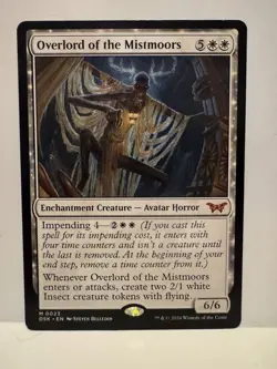 Overlord of the Mistmoors - Duskmourn - NM - Magic MTG - Image 1