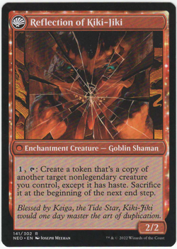 1x Fable of the Mirror-Breaker MTG Kamigawa: Neon Dynasty Lightly Played - Image 2