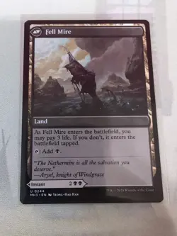 MTG - Fell the Profane / Fell Mire - Regular Non-foil - Modern Horizons 3 - Image 4