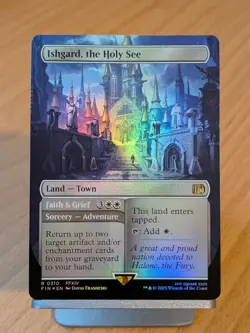 Ishgard, the Holy See (Borderless Foil) - MTG FINAL FANTASY (FIN) - NM - Image 1