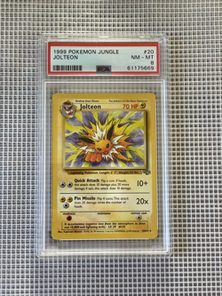 PSA 8 Jolteon Jungle 20/64 Pokemon Card NM - MINT - Image 1