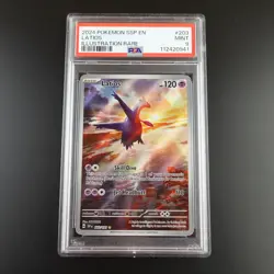 PSA 9 Latios 203/191 Pokemon Surging Sparks IR Graded Card - Image 1