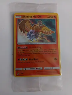 *SEALED* Pokemon TCG: Shining Ho-Oh Sm70 SUN & MOON ~ Promo Card Textured Holo - Image 1