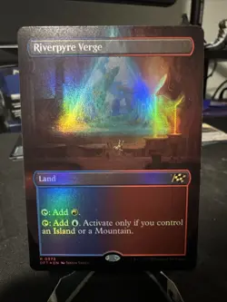Riverpyre Verge (Borderless) Aetherdrift Foil - Image 1