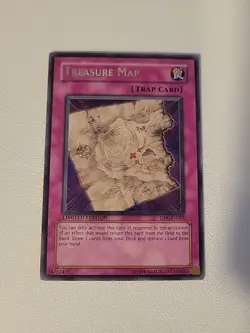 YU-GI-OH! Treasure Map. DPK-ENSE2. Limited Edition Secret Rare. TCG CCG Yugioh - Image 1