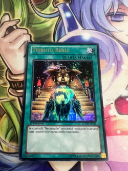 ROYAL TRIBUTE ULTRA RARE ITALIAN LCYW-EN195 IT195 LIGHT PLAY YUGIOH - Image 1