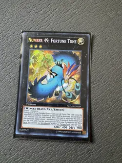YUGIOH NUMBER 49: FORTUNE TUNE KICO-EN048 SUPER 1ST EDITION NM - Image 1