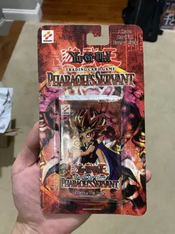 YuGiOh Pharaoh's Servant Blister Booster Pack Sealed Square Original Konami 53334289504 - Image 1