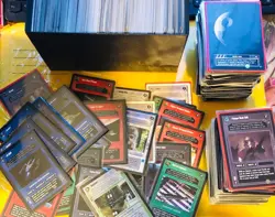Star Wars CCG Lot Decipher 90's with Rare Cards and More - Image 1