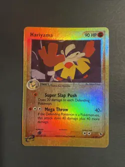 Hariyama - EX Ruby & Sapphire 8/109 - Reverse Holo Rare Pokemon Card LP - Image 1
