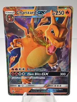 Pokemon TCG Charizard GX Holo Promo Card Sun & Moon SM211 - Image 1
