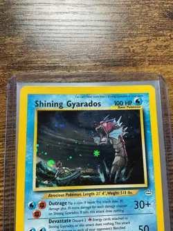Pokemon TCG Shining Gyarados Holo Card Neo Revelation 65/64 - Image 2