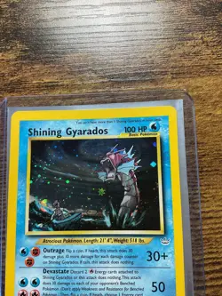 Pokemon TCG Shining Gyarados Holo Card Neo Revelation 65/64 - Image 3