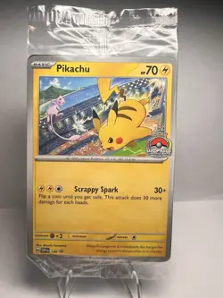 Pikachu SVP190 - S&V World Champ 2024 Promo Pokemon Card - SEALED -FAST SHIPPING - Image 1
