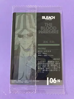 Kisuke Urahara #06 N Bleach wafer card JUMP Japanese Japan F/S - Image 4