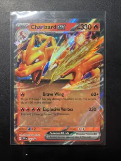 Charizard ex 161 Sv: Scarlet & Violet Promo Pokemon Card Holo Foil NM/MINT Tcg - Image 3
