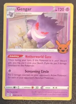 Gengar 066/196 Pokemon TCG NM Card Holo Rare Trick or Trade 2023 Halloween - Image 3