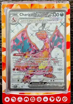 Charizard ex 056 Sv: Scarlet & Violet Promo Cards Holo MINT Shipped with Extras! - Image 1