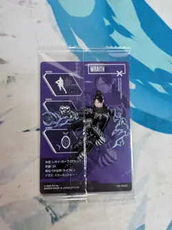 Apex Legends Wraith No.15 UC Japanese Wafer Card Vol.2 Sealed - Image 2