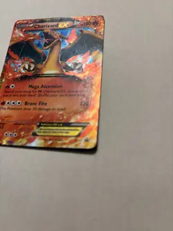 Pokemon TCG Charizard EX XY17 Holo Ultra Rare Black Star Promo Card - Image 3
