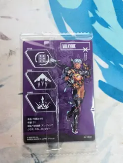 Apex Legends Valkrie No.13 UC Japanese Wafer Card Vol.2 Sealed - Image 2