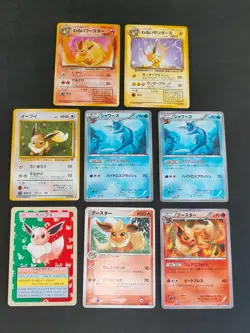 Pokemon card Flareon 102/PCG-P Meiji lot Eevee 133 Top sun blue back XY eb99 - Image 1
