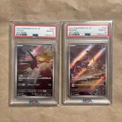 Pokemon Card Set Latios AR Mesprit AR PSA10 Japanese Rare Consecutive Pair - Image 1