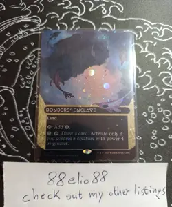 MTG 1x Bonders Enclave NM * GALAXY FOIL * 0094 EOE Edge of Eternities Eng - Image 1