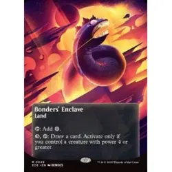 Bonders' Enclave (049) (borderless) X4 MTG Edge Of Eternities: Stellar Sights - Image 1