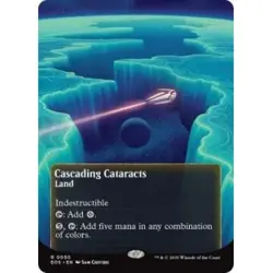 Cascading Cataracts (050) (borderless) X4 MTG Edge Of Eternities: Stellar Sights - Image 1