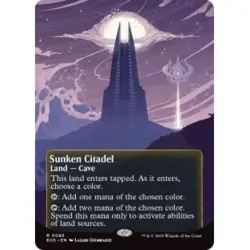 Sunken Citadel (086) (borderless) X4 M/NM MTG Edge Of Eternities: Stellar Sights - Image 1