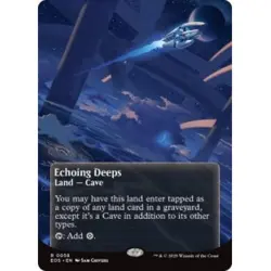 Echoing Deeps (058) (borderless) X4 M/NM MTG Edge Of Eternities: Stellar Sights - Image 1