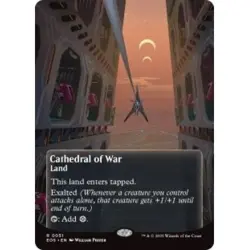 Cathedral Of War (051) (borderless) X4 MTG Edge Of Eternities: Stellar Sights - Image 1