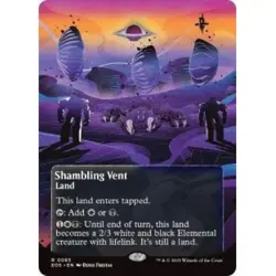 Shambling Vent (083) (borderless) X4 M/NM MTG Edge Of Eternities: Stellar Sights - Image 1
