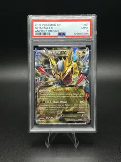 GIRATINA EX #57 2015 POKEMON XY ANCIENT ORIGINS PSA 9 MINT - Image 1