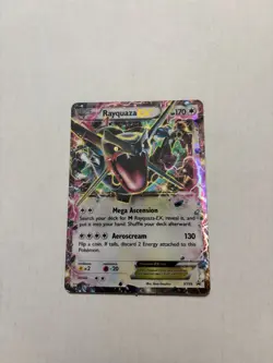 Shiny Rayquaza EX XY69 2015 Pokemon TCG Ultra Rare Black Star Promo - Image 1