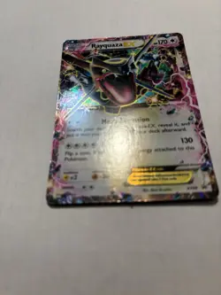 Shiny Rayquaza EX XY69 2015 Pokemon TCG Ultra Rare Black Star Promo - Image 2