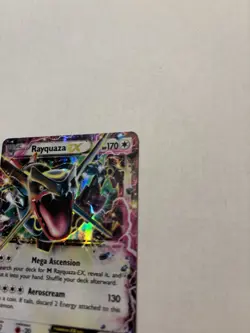 Shiny Rayquaza EX XY69 2015 Pokemon TCG Ultra Rare Black Star Promo - Image 3