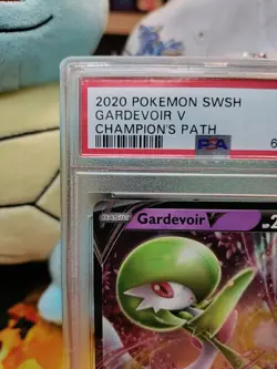 2020 Pokemon Sword and Shield Champion's Path Gardevoir V #16 PSA 10 - Image 2