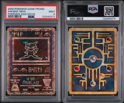 2000 POKEMON GAME MOVIE ANCIENT MEW POKEMON 2000 MOVIE PROMO PSA 9 MINT - Image 3