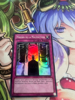 MIRROR OF OATHS FRENCH SUPER RARE TU08-EN005 FR005 LIGHT PLAY YUGIOH - Image 1