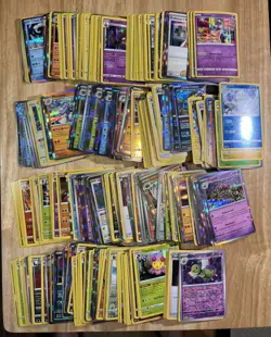 500 POKEMON CARDS ALL FOILS REVERSE HOLOS AND REGULAR FOILS ALL RARES NM - Image 1